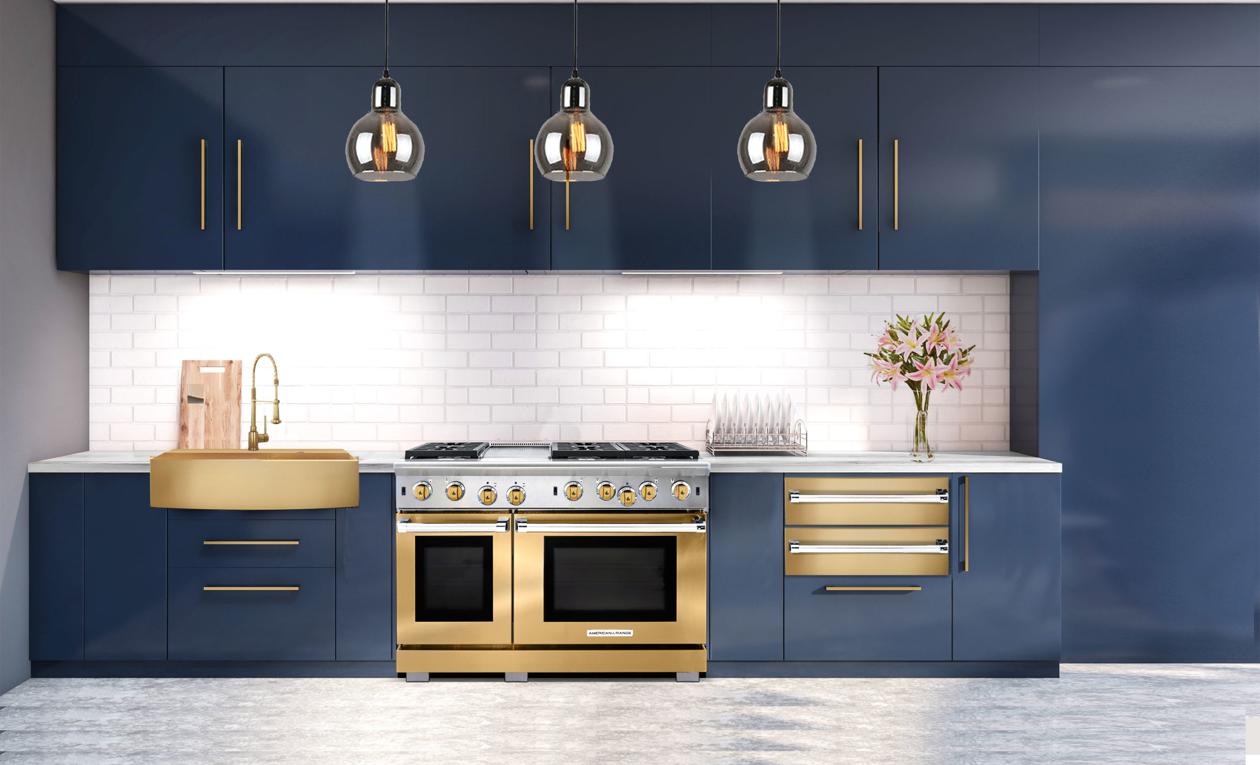 goldandbluekitchen American Range Residential
